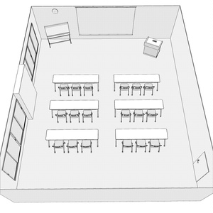 3D会議室・研修室Ver1.1(CLIPSTUDIOPAINT用) 缩略图 10