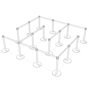 3Dパーテーションポール(CLIPSTUDIOPAINT用) 缩略图 10
