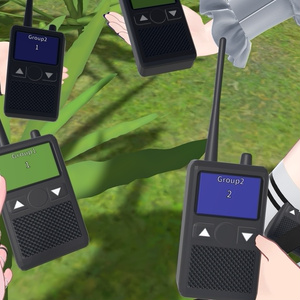 VRChat Udon用 トランシーバーギミック