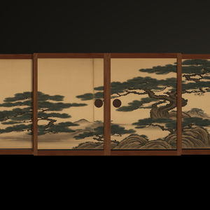 屏風（松）