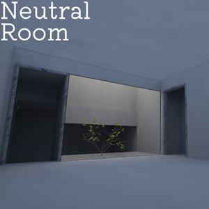 【VRC向けワールド】NeutralRoom