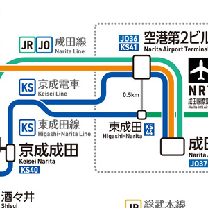 千葉県鉄道路線図（デジタル版）