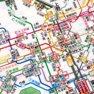 大阪府鉄道路線図（デジタル版） - カワツル商店 BOOTH支店 - BOOTH