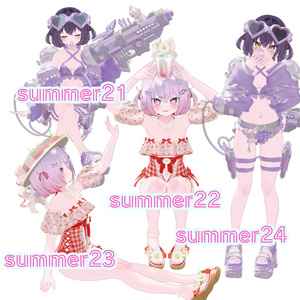 summer pose set 30types 缩略图 7
