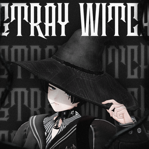 【無料】オリジナルハット 『STRAY WITCH』【VRChat】