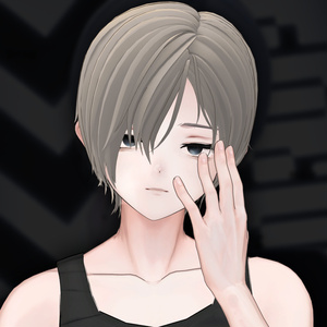 【6avatar】Drop Short Hair 【VRChat】 缩略图 6
