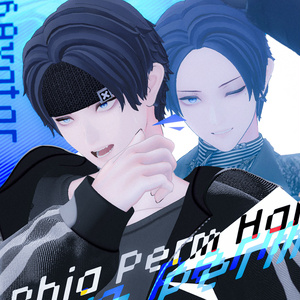 【2way-6Avatar】Phia Perm Hair【VRChat】 缩略图 4