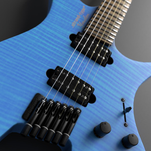 (無料)3Dモデル「6弦ヘッドレスギター .str-type*」 缩略图 5