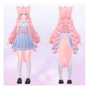 オリジナル3Dモデル「桃香」ver1.0.2 缩略图 2