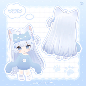 オリジナル3Dモデル「りりえ - Ririe」ver1.0.0 缩略图 2