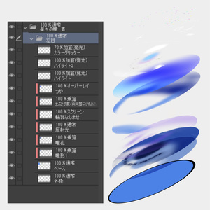 星々の瞳【改変用丸形瞳テクスチャ】 缩略图 3