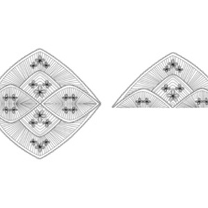レース素材 1-1～3-2/Lace materials 1-1 to 3-2