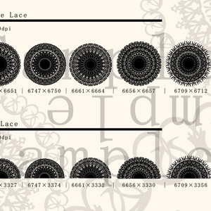 レース素材7/Lace material 7