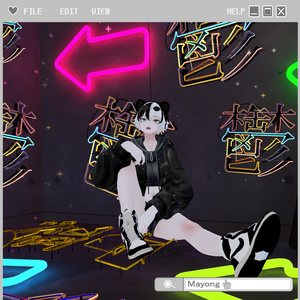 [Shinra(森羅)]  Panda makeup texture 缩略图 5