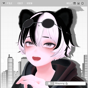 [Shinra(森羅)]  Panda makeup texture 缩略图 2