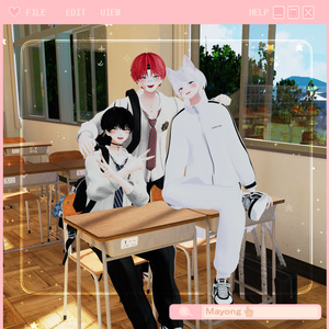 [Shinra(森羅)] School Boys makeup texture (full set) 缩略图 9