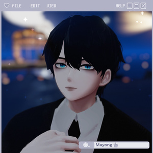 [Minase 水瀬] Grim Reaper makeup texture 저승사자 (2 types) 缩略图 10