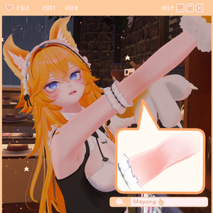 [Moe 萌] Fox face& body makeup texture (full set) 缩略图 9
