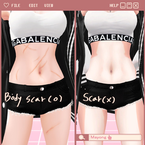 [Shinra(森羅)]Vampire&Hunter eye,face&body makeup texture 缩略图 12
