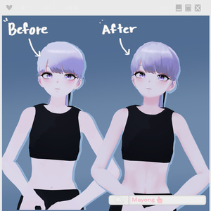 [Lapwing 用] Hair & Body + Nail makeup texture 缩略图 4