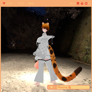 [Kuutaくうた] Tiger makeup texture + bandage 缩略图 5