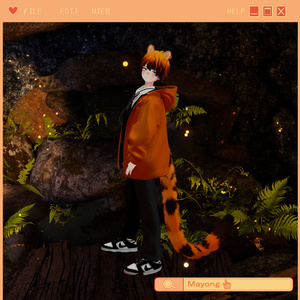 [Kuutaくうた] Tiger makeup texture + bandage 缩略图 3