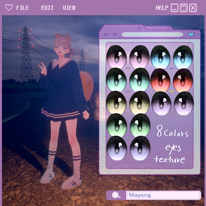 [Lapwing 用] Lapwing eye texture (8 colors) 缩略图 2