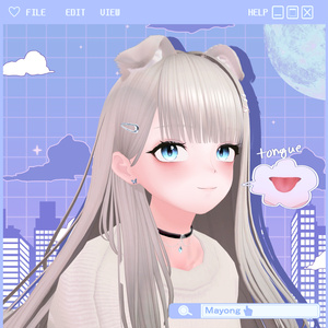 [Lapwing 用] City Pop makeup texture (2Types) 缩略图 9