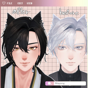 [Rei 怜] Rei Inugami makeup texture 缩略图 8