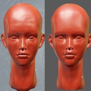 Blender顔の作例本 Blenderだけを使って顔を作るチュートリアル