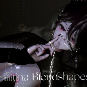 Vrchat-milltina faceblendshapes+7anim
