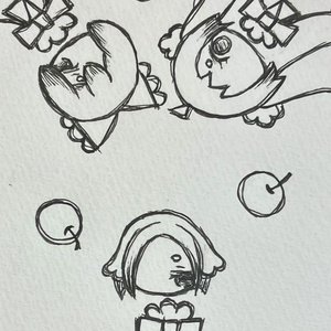 3 girls ④