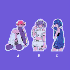 【NEW】グリッターステッカー
