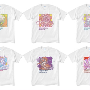 ちびキャラ デザインTシャツ（ホワイト）2
