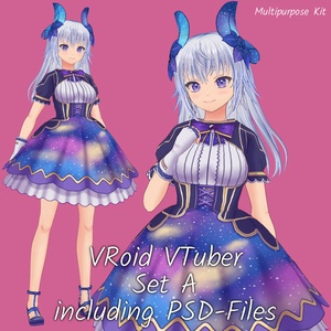 VRoid VTuber Set A