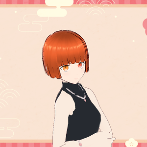 【clusterですぐ使える】3Dモデル鮭野イクラ【VRM】
