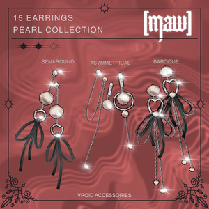 15 EARRINGS VROID by [maw]