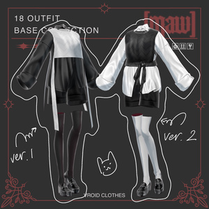 18 OUTFIT VROID by [maw]