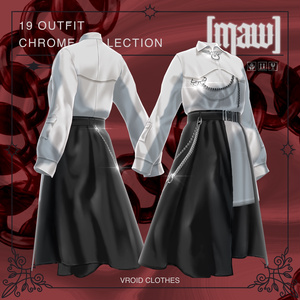 19 OUTFIT VROID by [maw]