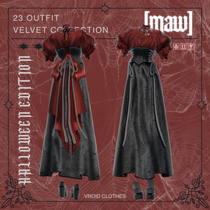 23 OUTFIT VROID by [maw] HALLOWEEN EDITION 