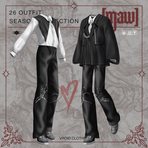 26 OUTFIT VROID by [maw] HALLOWEEN EDITION