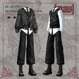 28 OUTFIT VROID by [maw]
