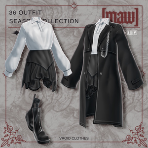 36 OUTFIT VROID by [maw]