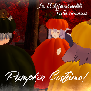 Pumpkin Costume! カボチャの衣装!