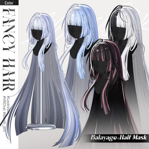 14アバター対応 VRC Hair】 きつねさまヘア - MariYuri - BOOTH