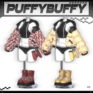 【20アバター対応】 𝐋𝐕.𝟏𝟐 Puffy_Buffy ❄️ 缩略图 11