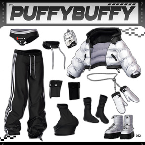 【20アバター対応】 𝐋𝐕.𝟏𝟐 Puffy_Buffy ❄️ 缩略图 37
