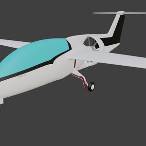 Ducted Fan Trainer Airplane
