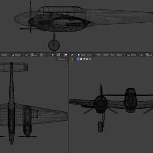 Twin-Engined WW2 Fighter 缩略图 3