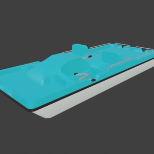 Blue Paddleboat